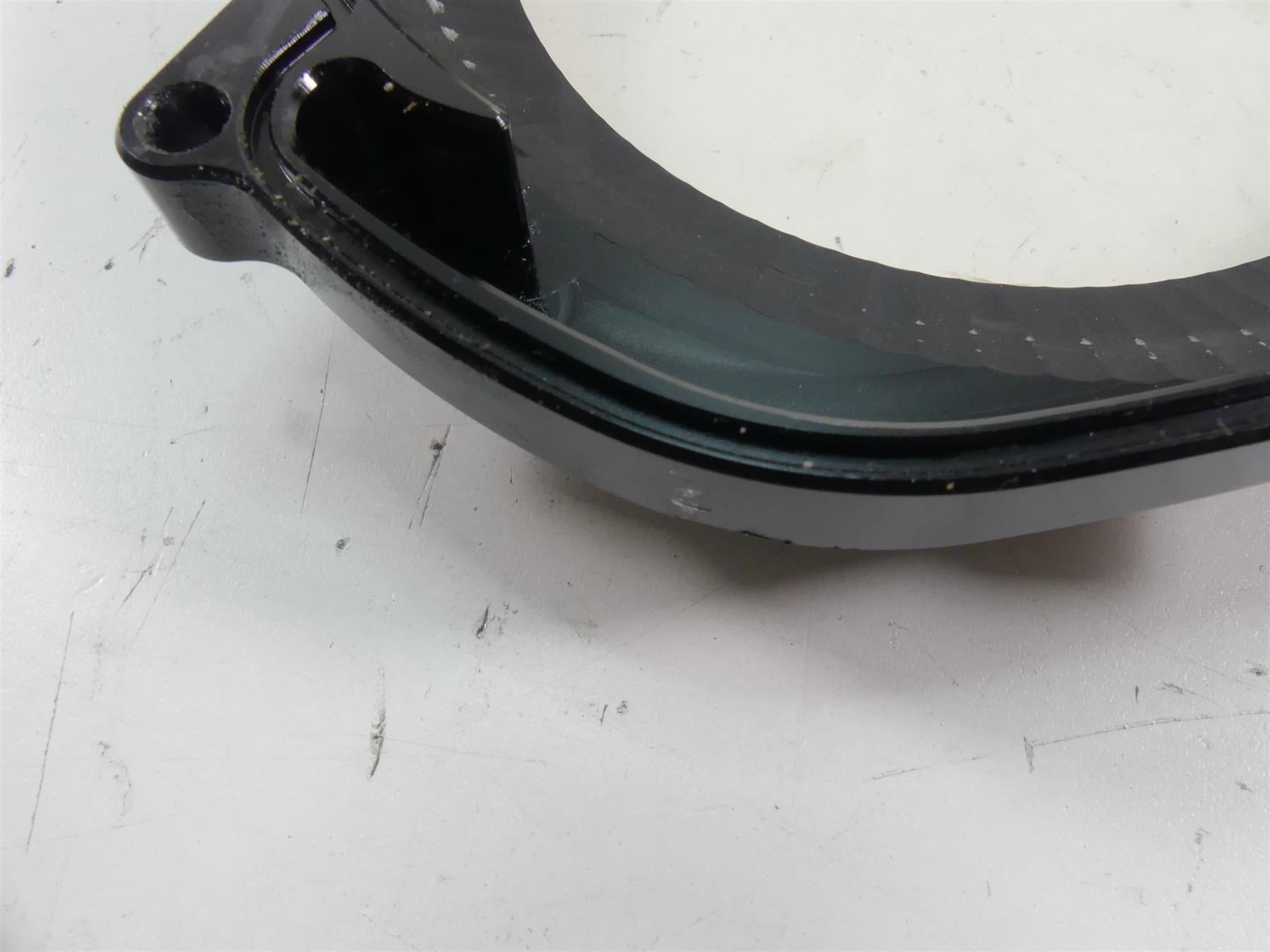 2015 KTM 1290R Super Duke NiceCnc Nero Fauvism Transparent Clear Clutch Cover {{ shop.shopifyCountryName }} - Mototech271