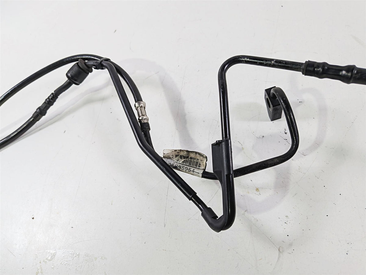 2015 Harley Touring FLTRUSE CVO Road Glide Rear Abs Brake Line Set 41801102-Mototech271