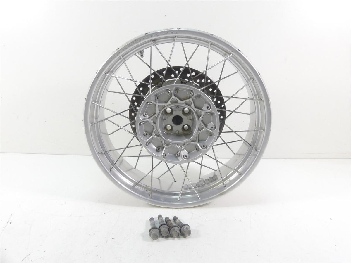 1999 BMW R1100 GS 259E Nice Straight Rear 4x17 Behr Wheel Rim 36312314932 {{ shop.shopifyCountryName }} - Mototech271