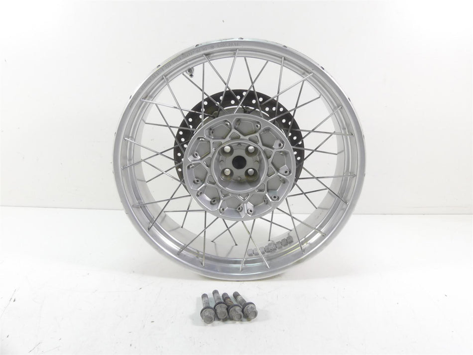 1999 BMW R1100 GS 259E Nice Straight Rear 4x17 Behr Wheel Rim 36312314932 {{ shop.shopifyCountryName }} - Mototech271