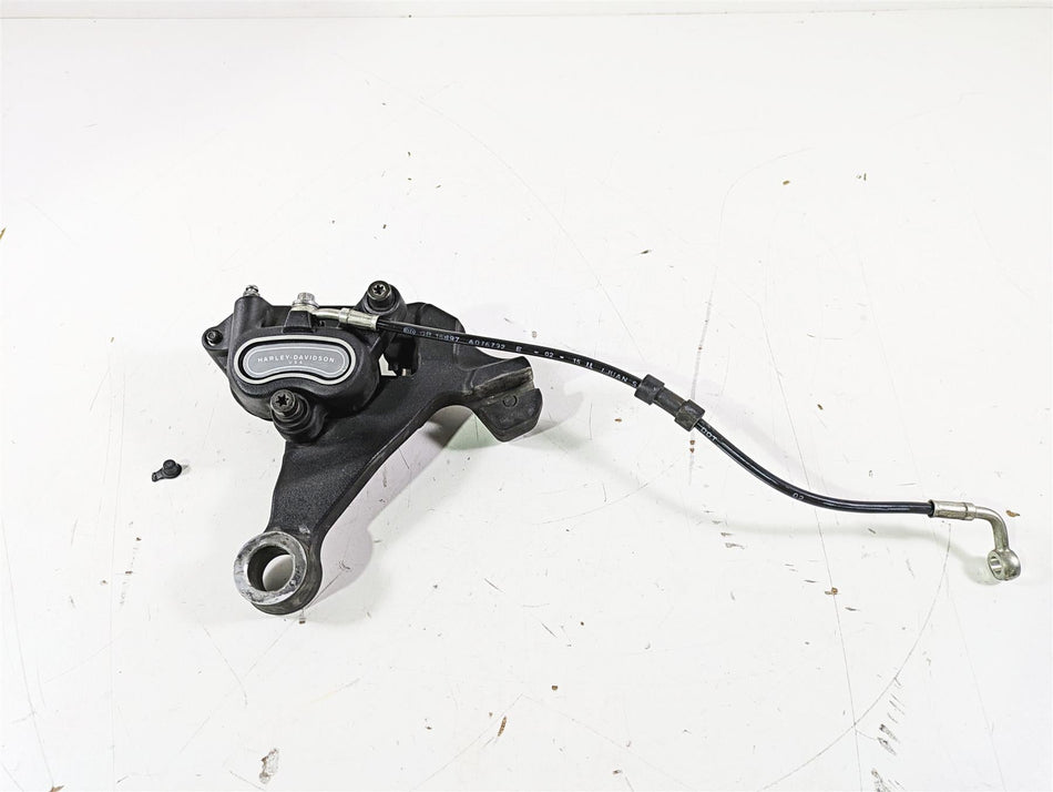 2015 Harley FXDL Dyna Low Rider Nice Rear Brake Caliper & 25mm Bracket 40908-08 {{ shop.shopifyCountryName }} - Mototech271