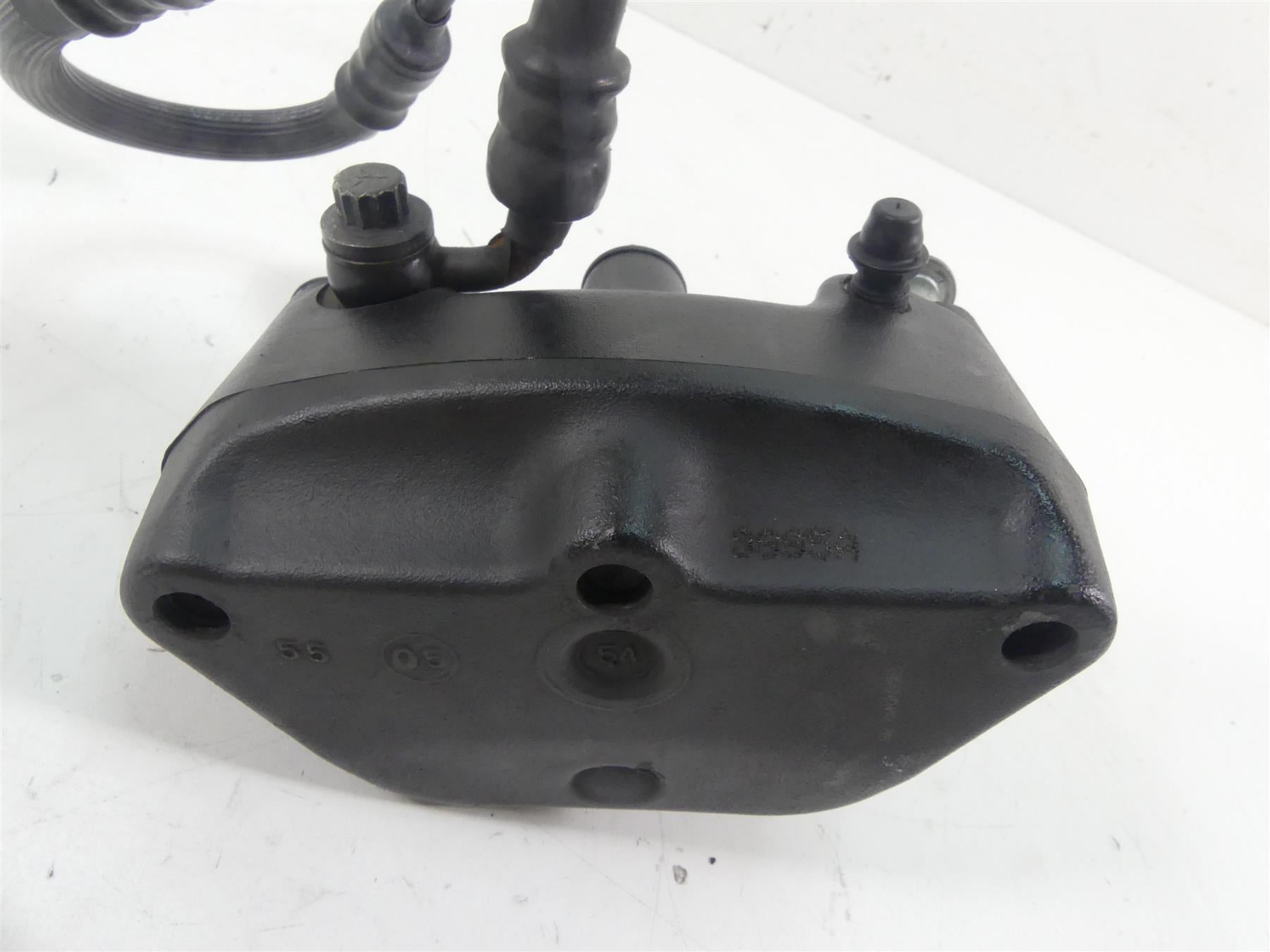 2005 Harley Dyna FXDLI Low Rider Front Brake Caliper & Line 44046-00D {{ shop.shopifyCountryName }} - Mototech271