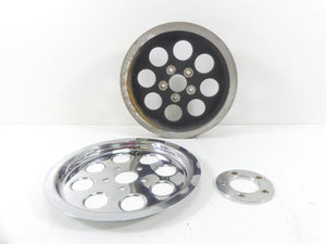 1997 Harley Dyna FXDS Super Glide Conv Drive Belt Pulley 70T + Cover 40225-86A | Mototech271