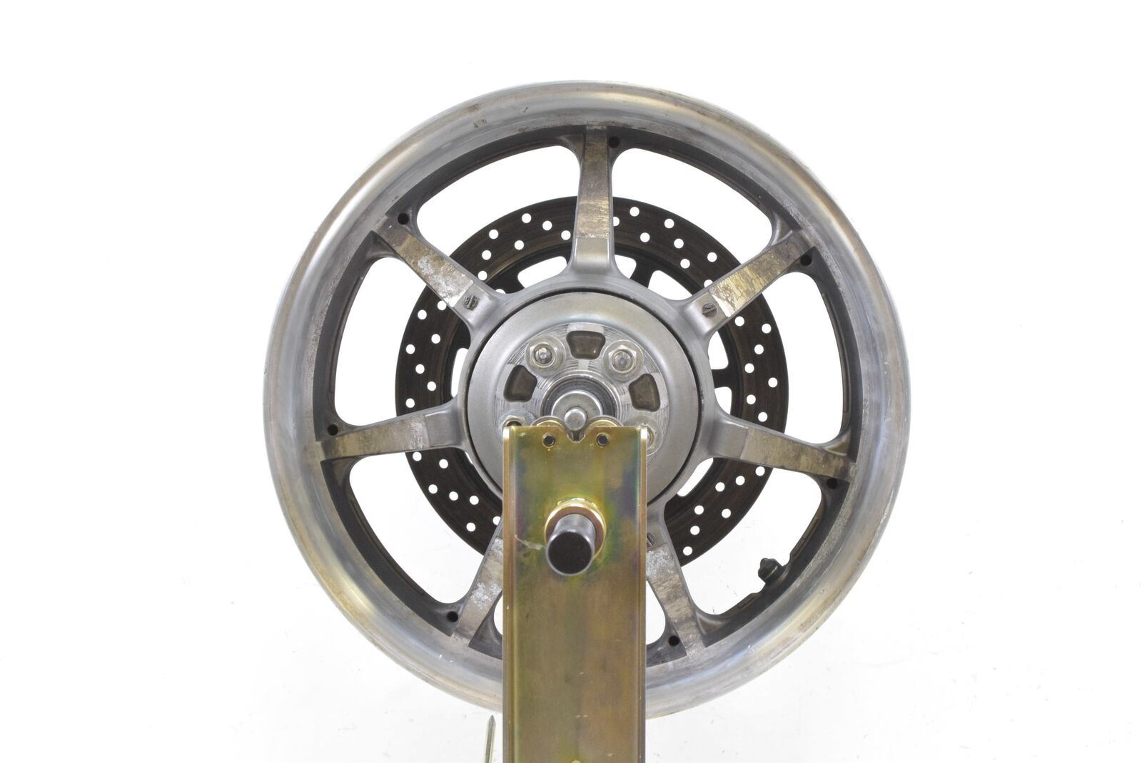 2009 Yamaha XVS1300 V-Star Tourer Straight Rear Wheel Rim 16x4.5 3D8-25338-00-MA {{ shop.shopifyCountryName }} - Mototech271