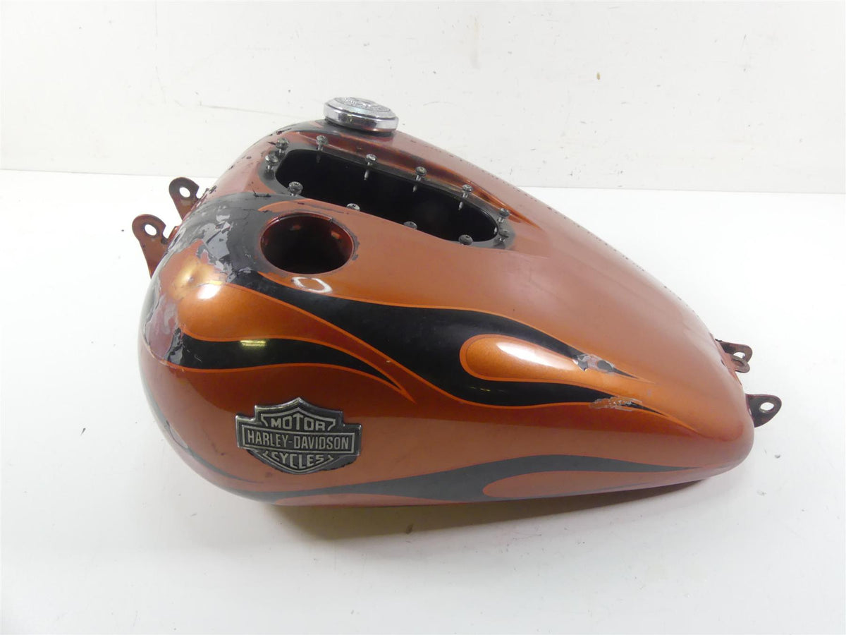 2011 Harley FXDWG Dyna Wide Glide Fuel Gas Petrol Tank Reservoir - Read 61000707 {{ shop.shopifyCountryName }} - Mototech271