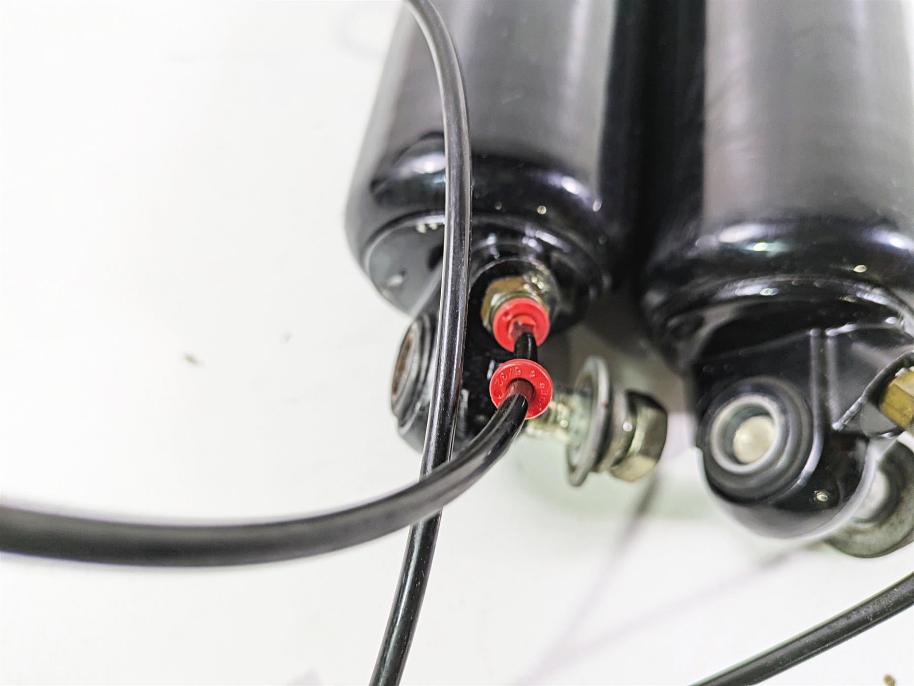2011 Harley Touring FLHTCUSE CVO E-Glide Rear Shock Damper Set 54565-09 {{ shop.shopifyCountryName }} - Mototech271