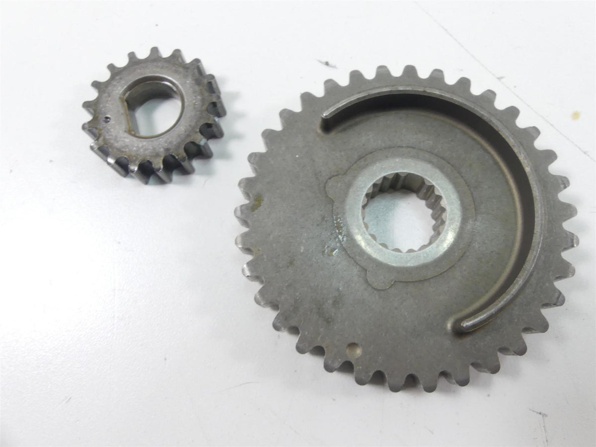 2002 Harley Softail FXSTDI Deuce Camshaft Plate Holder Oil Pump Set 25245-00 {{ shop.shopifyCountryName }} - Mototech271