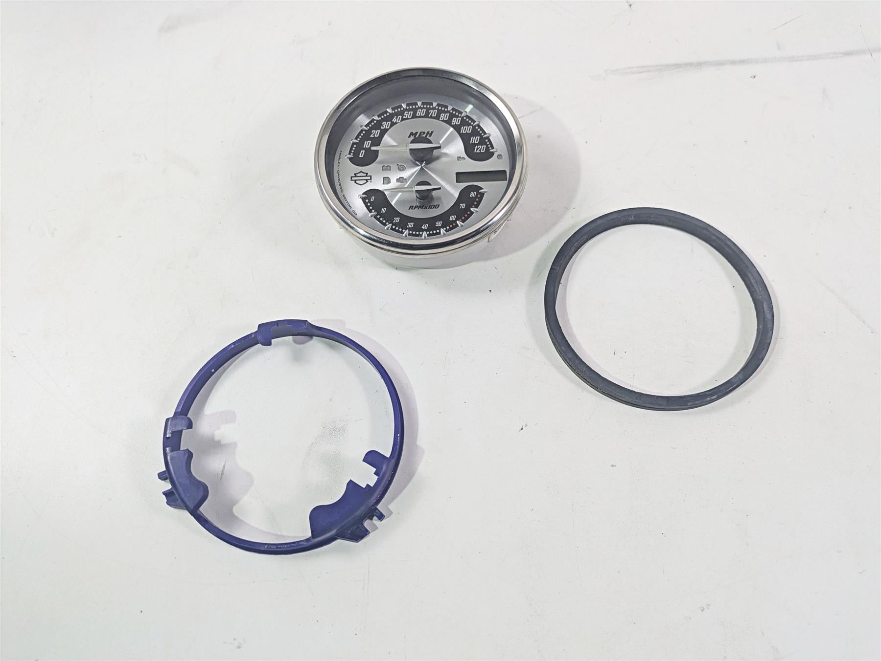2007 Harley Touring FLHRSE CVO Road King Speedo Gauge Instrument 50k 74718-07 {{ shop.shopifyCountryName }} - Mototech271