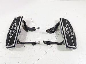 2003 Harley Touring FLHTCUI E-Glide 100th Front Nostalgic Floorboards 50622-83C | Mototech271