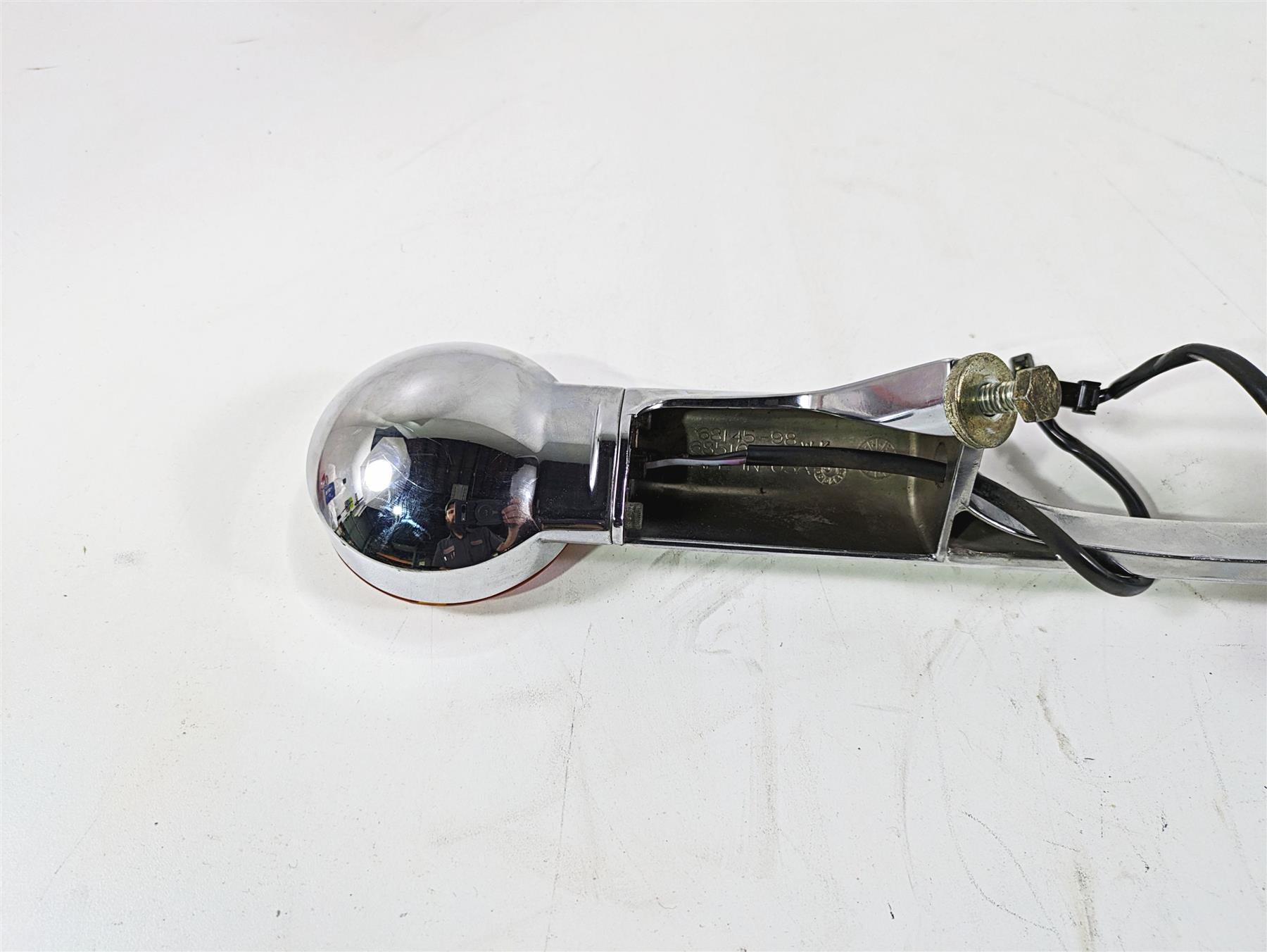 2008 Harley FLSTC Softail Heritage Rear Blinker Turn Signal Bar Set 68510-74C {{ shop.shopifyCountryName }} - Mototech271