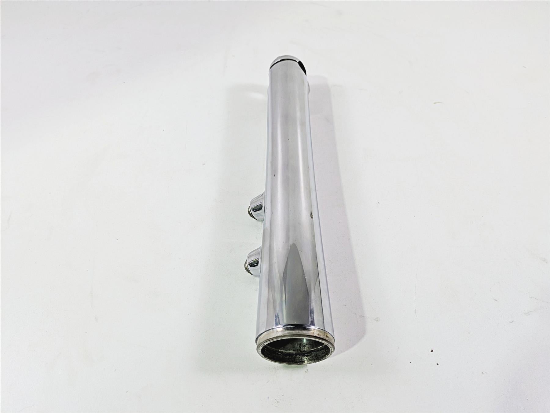2004 Harley Softail FXSTDI Deuce Right Lower Chrome Fork Tube Slider 46068-00 {{ shop.shopifyCountryName }} - Mototech271