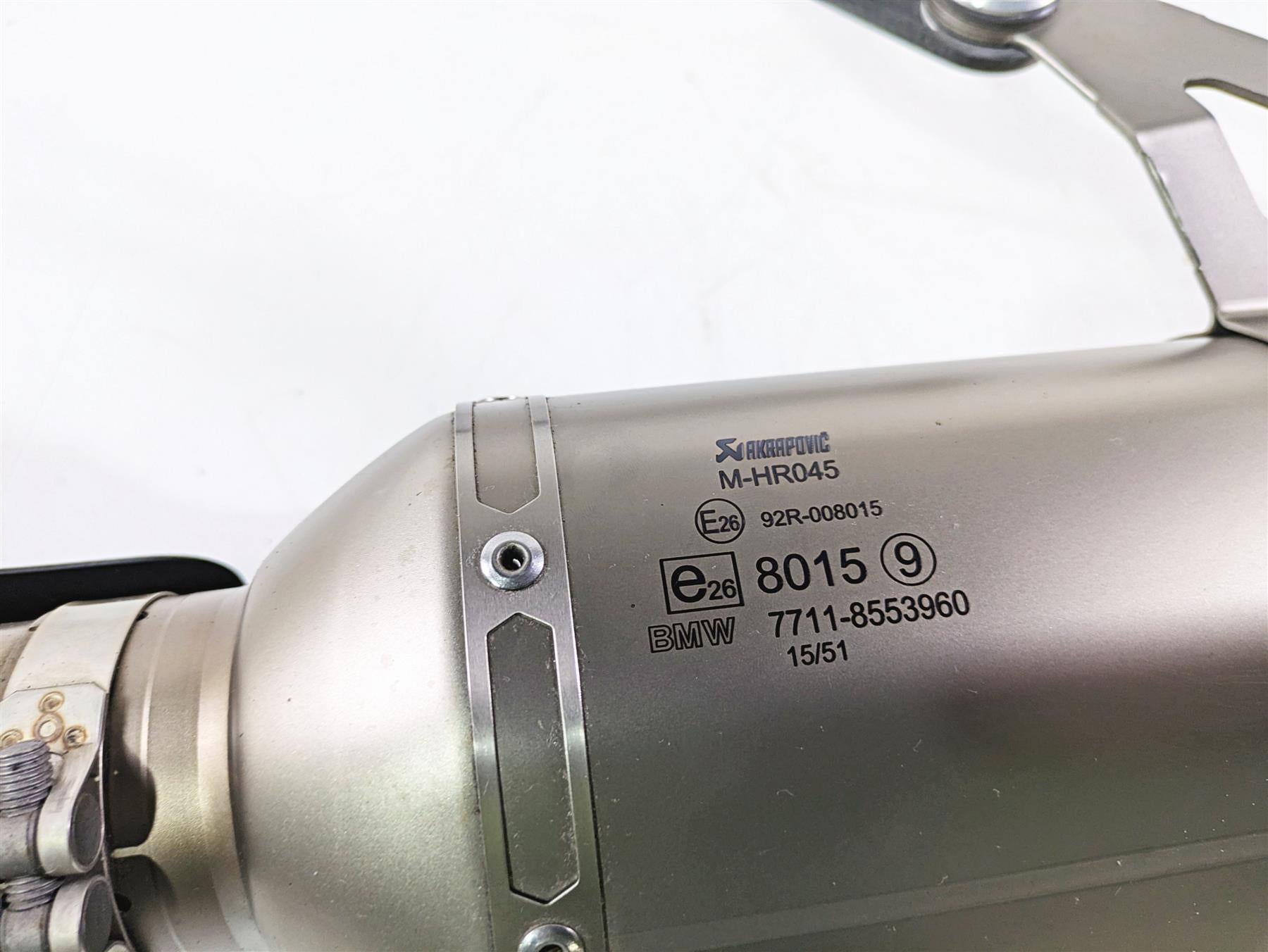 2016 BMW S1000RR K46 Akrapovic Exhaust Muffler Titanium S-B10SO2-HRT M-HR045 {{ shop.shopifyCountryName }} - Mototech271