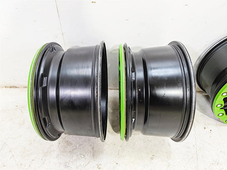 Kawasaki Teryx KRF KRX 1000 Wheel Rim Green Beadlock Set 15x8 49058-0729-397 {{ shop.shopifyCountryName }} - Mototech271