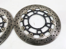 Load image into Gallery viewer, 2017 BMW F800GS Adv K75 Front Brake Disc Rotor Set 300Mm 34117713131
