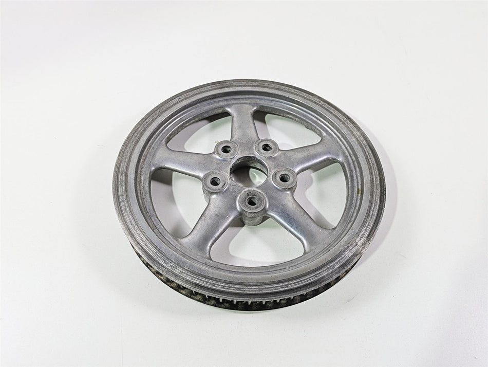 2008 Harley FXCWC Softail Rocker Rear Drive Belt Pulley 66T 1" 40585-08 {{ shop.shopifyCountryName }} - Mototech271