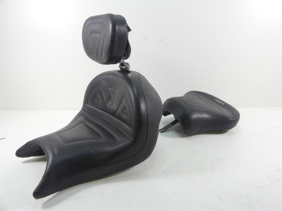 2008 Honda V-Twin VTX1800 N3 Ultimate Neo Lowrider Front Rear Seat Set {{ shop.shopifyCountryName }} - Mototech271