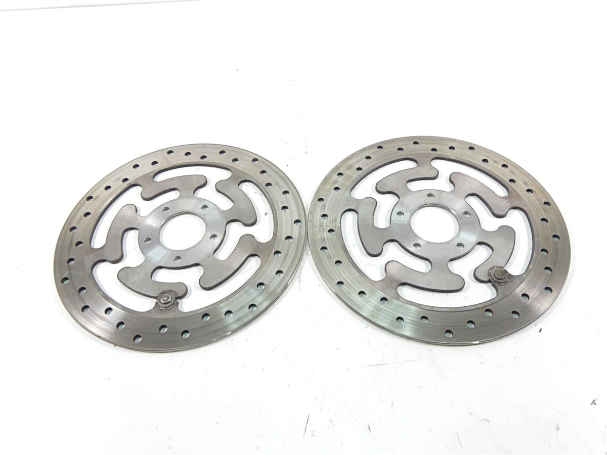2008 Harley Touring FLHX Street Glide Front Brembo Brake Disc Rotor Set 41808-08 {{ shop.shopifyCountryName }} - Mototech271