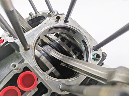 2014 Harley FXDF Dyna Fat Bob Engine Bottom End Crank Case Shaft 24621-06B {{ shop.shopifyCountryName }} - Mototech271