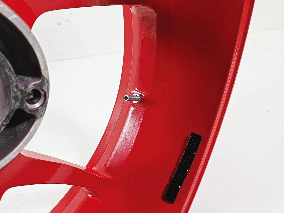 2019 Ducati Supersport 939 S Straight Red Rear Wheel Rim 17x5.5 50211941AB {{ shop.shopifyCountryName }} - Mototech271