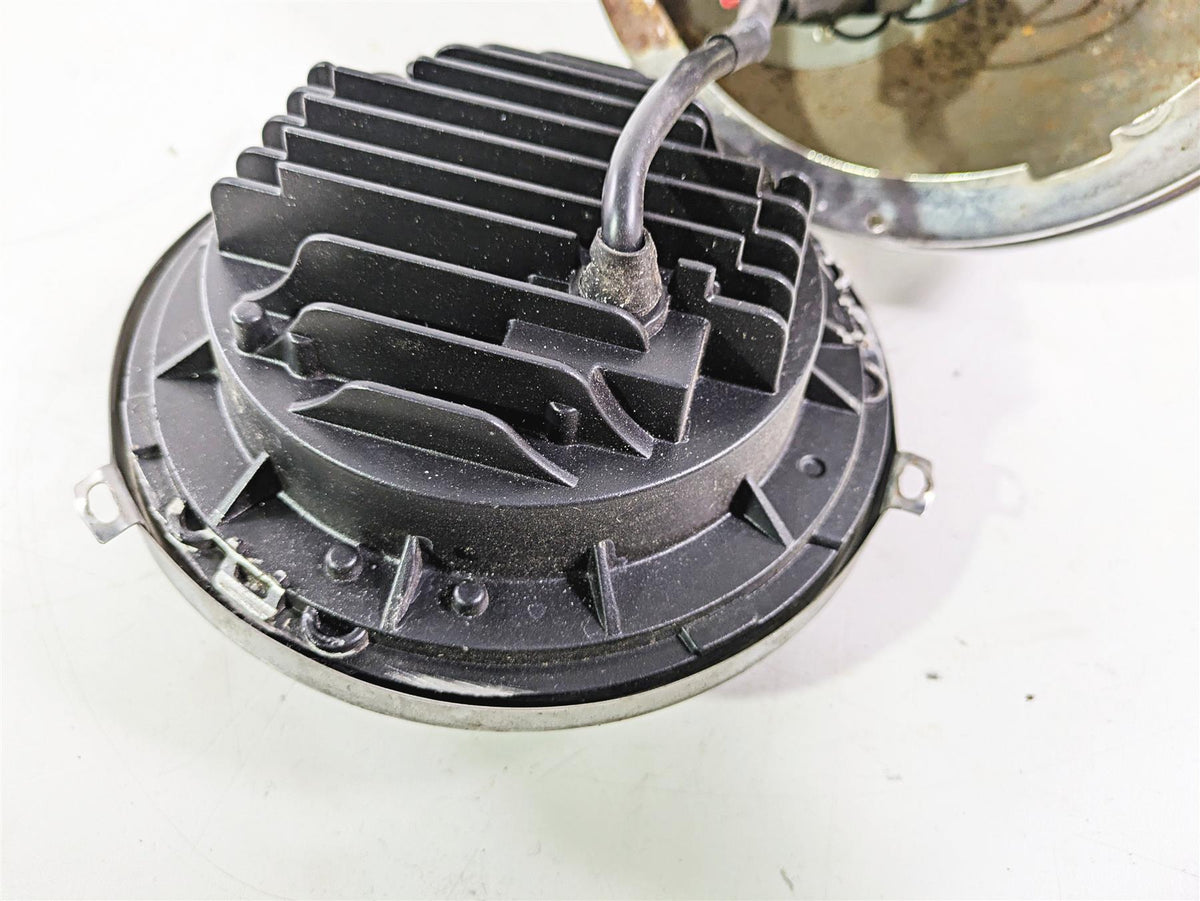 2004 Harley FLSTCI Softail Heritage Headlight & Led Halo Bulb Lens 67903-00 {{ shop.shopifyCountryName }} - Mototech271