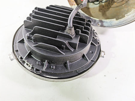 2004 Harley FLSTCI Softail Heritage Headlight & Led Halo Bulb Lens 67903-00 {{ shop.shopifyCountryName }} - Mototech271