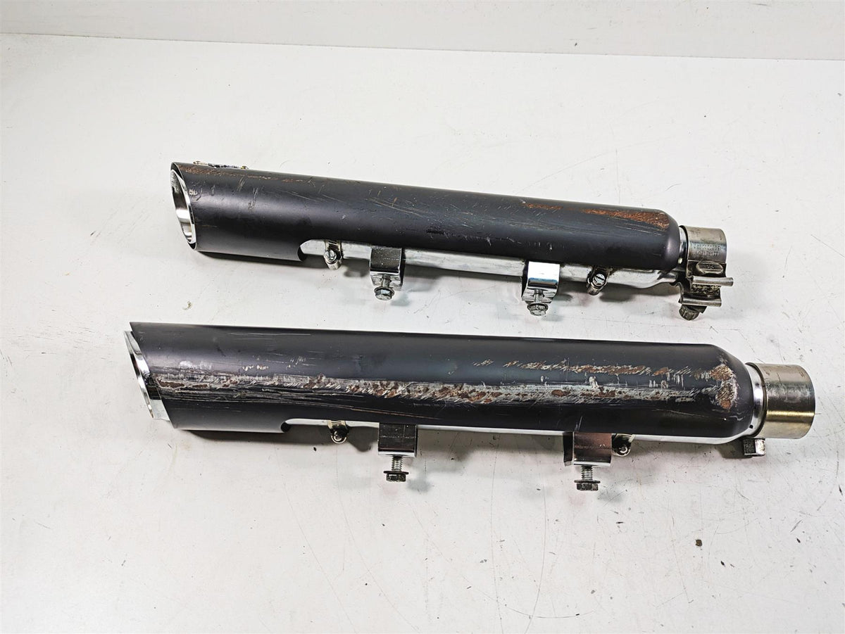 2017 Harley XL883 N Sportster Iron Vance Hines Slip On Exhaust Muffler Set 46361 {{ shop.shopifyCountryName }} - Mototech271
