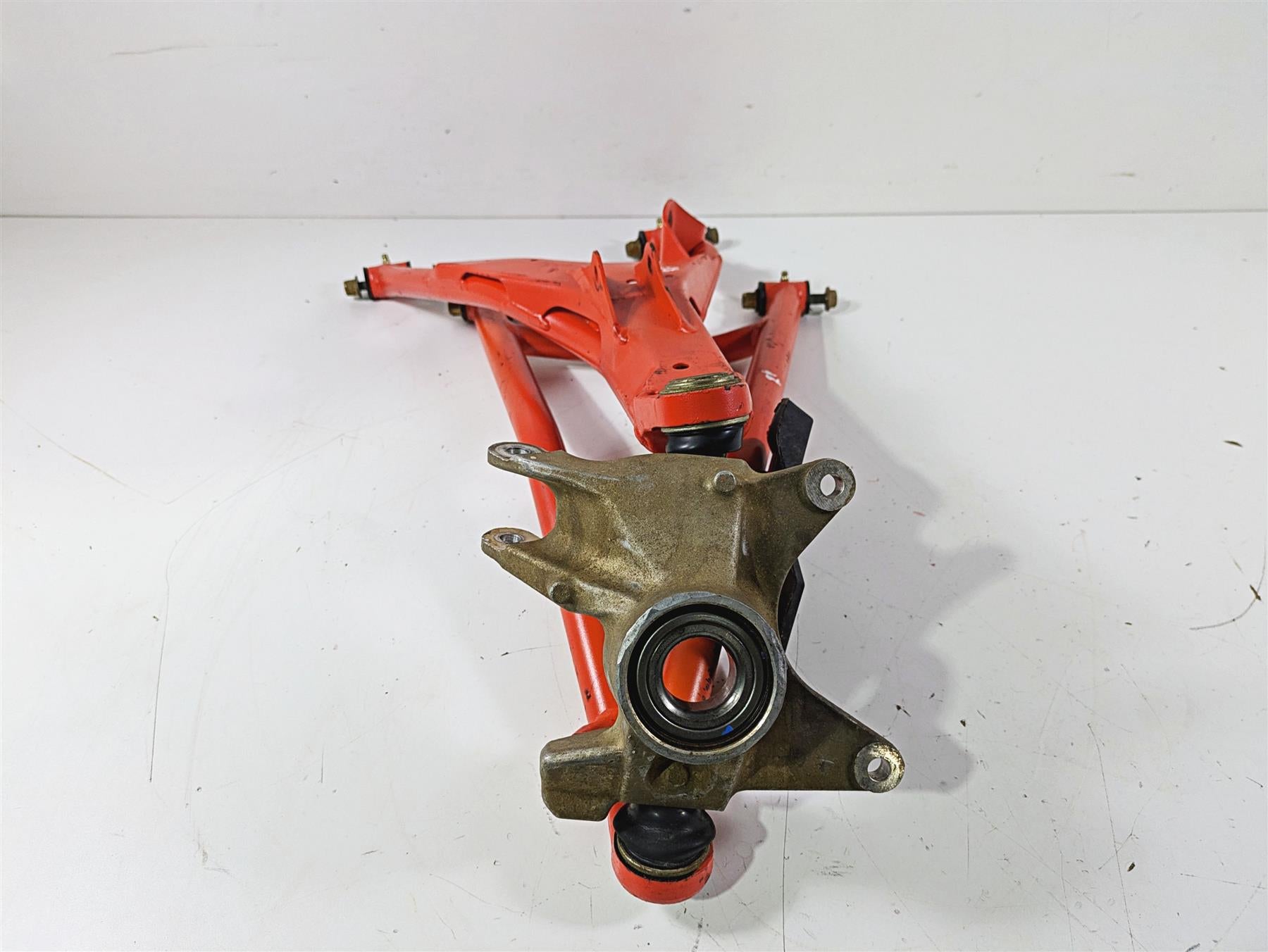 2022 Can-Am Defender XMR HD10 Front Right Control Arm Knee Magma Red 706204748 {{ shop.shopifyCountryName }} - Mototech271