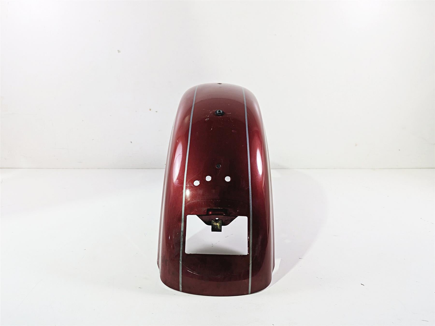 2007 Harley Sportster XL1200 C Rear Fender Fire Red Pearl Silver Stripe 59847-10 {{ shop.shopifyCountryName }} - Mototech271