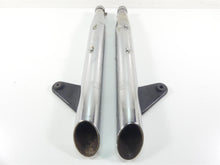 Load image into Gallery viewer, 2002 Triumph Bonneville America Exhaust Pipe Muffler Set A9600059 A9600060 | Mototech271
