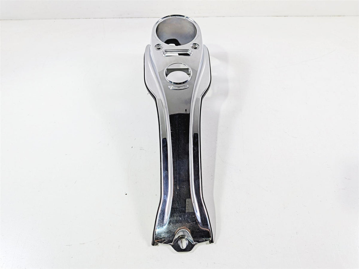 2008 Harley FXDSE CVO Dyna Chrome Tank Dash Console Cover Fairing 61698-08-Mototech271