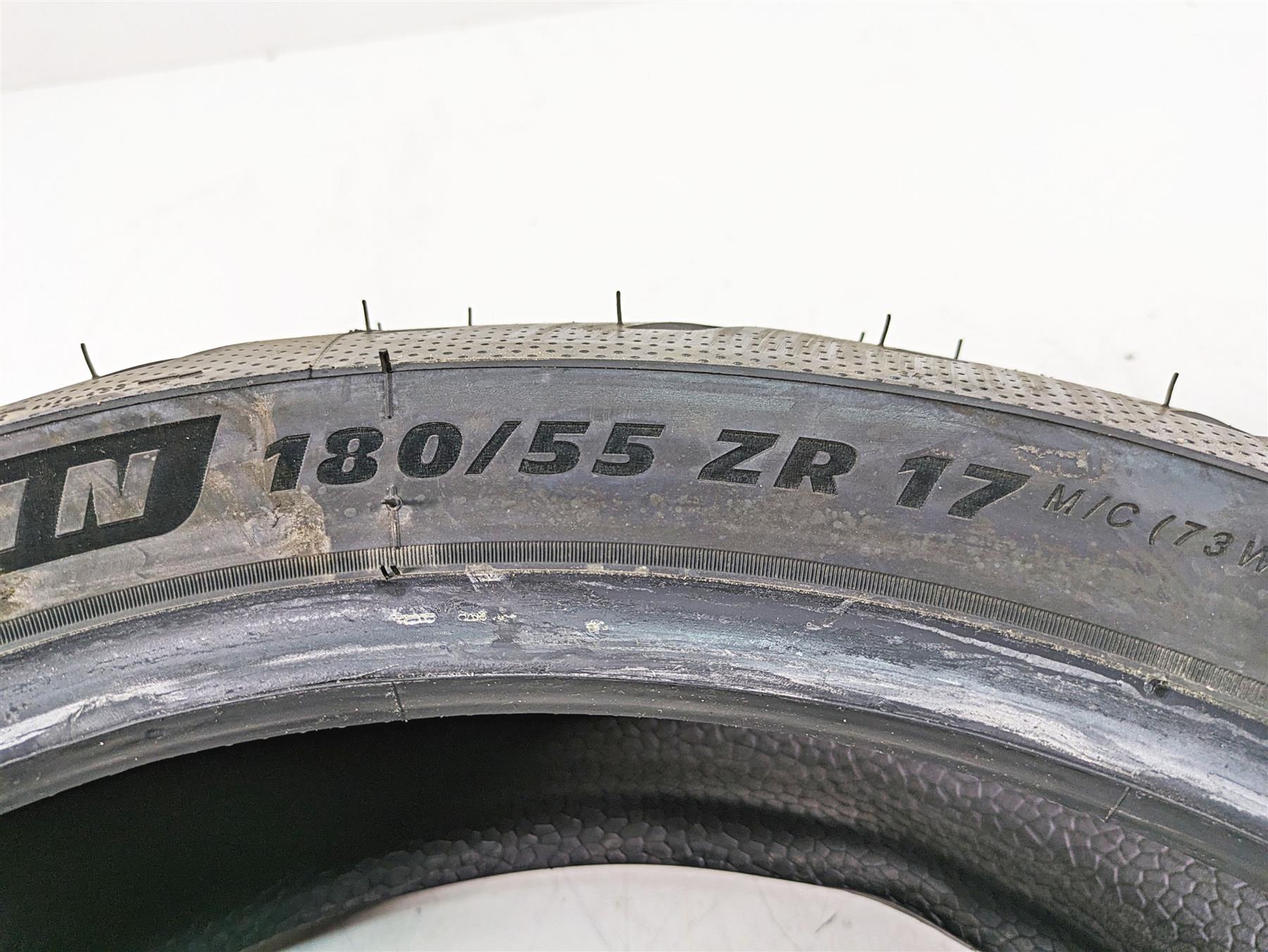 Used Motorcycle Rear Tire Michelin Power 5 180/55 ZR17 850757 {{ shop.shopifyCountryName }} - Mototech271