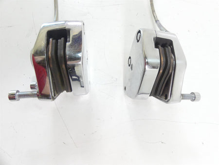 1997 Harley Dyna FXDS Super Glide Conv Front Chrome Brake Caliper Set 44023-83C {{ shop.shopifyCountryName }} - Mototech271