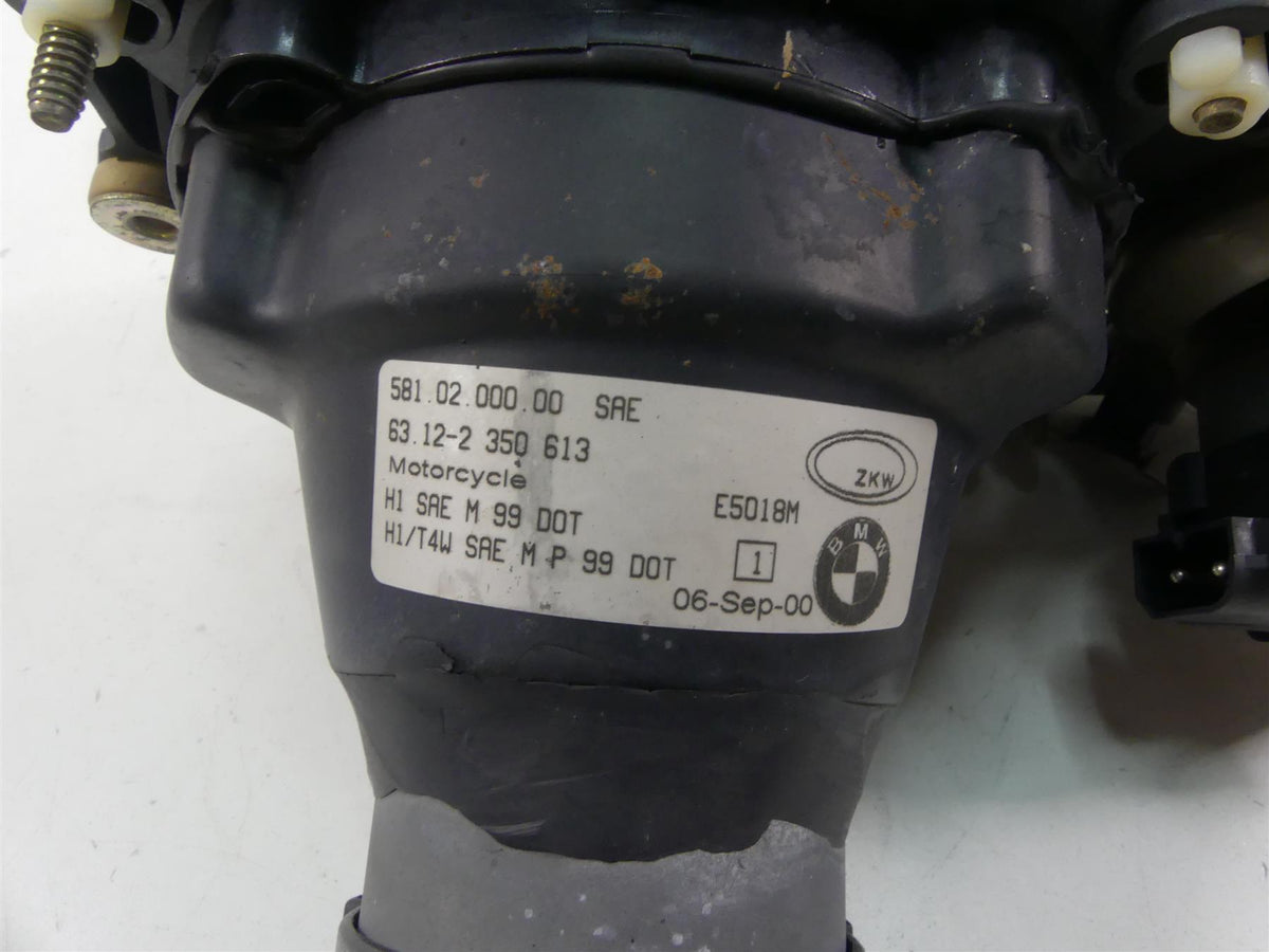 2001 BMW R1150 GS R21 Headlight Head Light Front Lamp Lens + Mount 63122350613 {{ shop.shopifyCountryName }} - Mototech271
