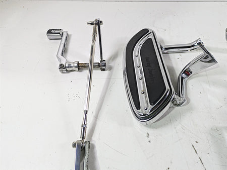 2007 Harley Touring FLHTCU SE CVO E-Glide Full Chrome Floor Board Set 50688-04 {{ shop.shopifyCountryName }} - Mototech271