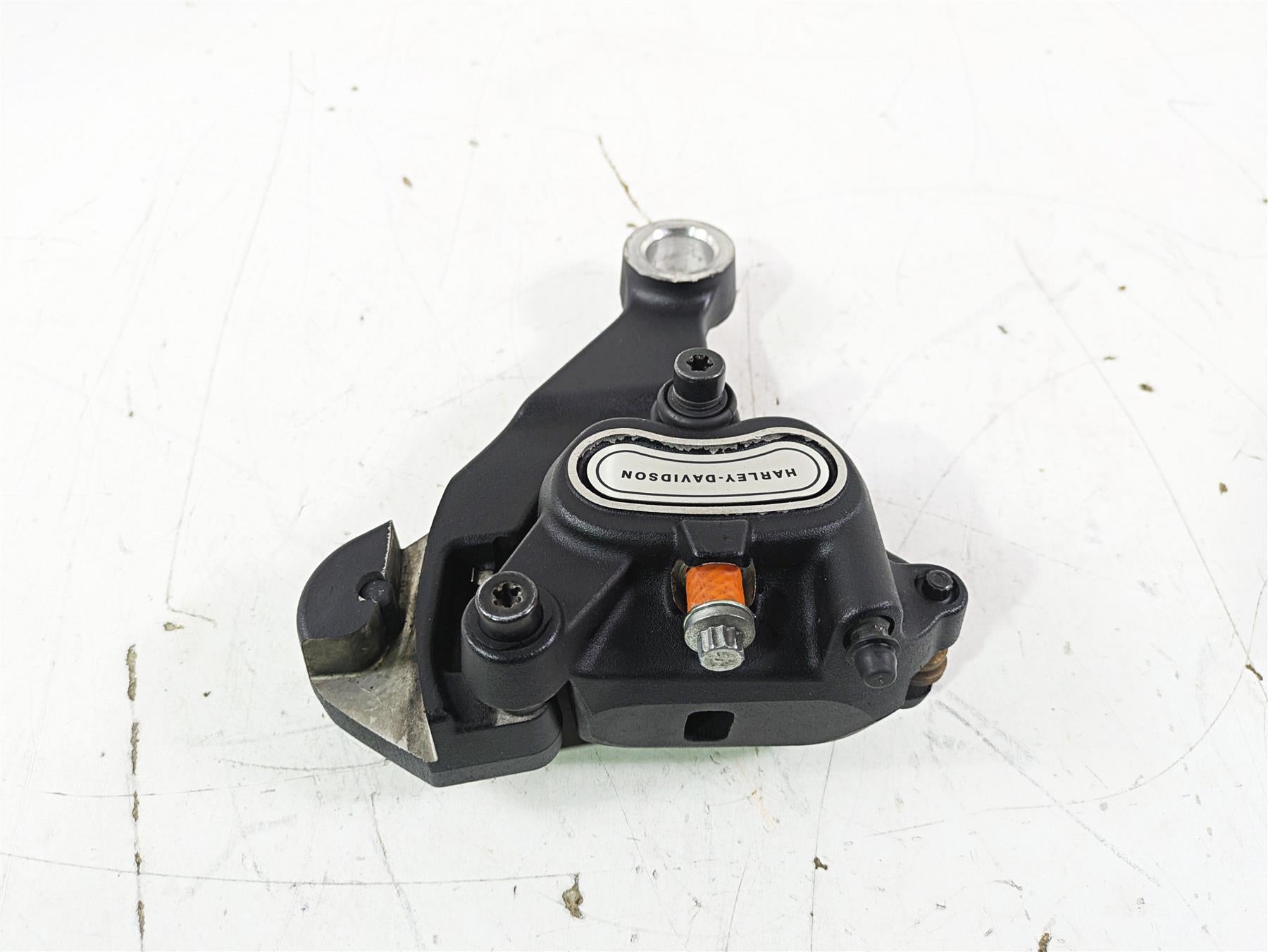 2016 Harley FLSTC Softail Heritage Rear Brake Caliper & Bracket 41300097 {{ shop.shopifyCountryName }} - Mototech271