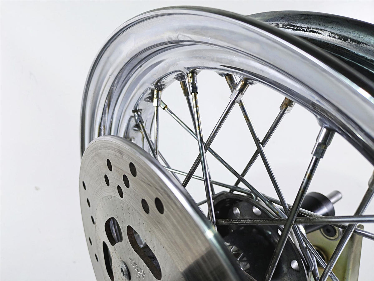 2005 Harley Softail FLSTSCI Heritage Springer Front 16x3 Spoke Wheel 43011-05B {{ shop.shopifyCountryName }} - Mototech271