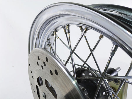 2005 Harley Softail FLSTSCI Heritage Springer Front 16x3 Spoke Wheel 43011-05B {{ shop.shopifyCountryName }} - Mototech271
