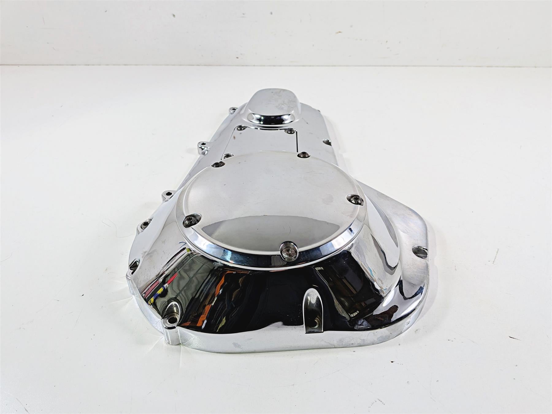 2001 Harley FLHRCI Road King Outer Primary Drive Clutch Cover 60685-99 {{ shop.shopifyCountryName }} - Mototech271