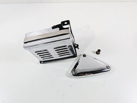 1995 Harley XL883 Sportster Hugger Battery Holder, Cover & Triangle 66194-94A {{ shop.shopifyCountryName }} - Mototech271