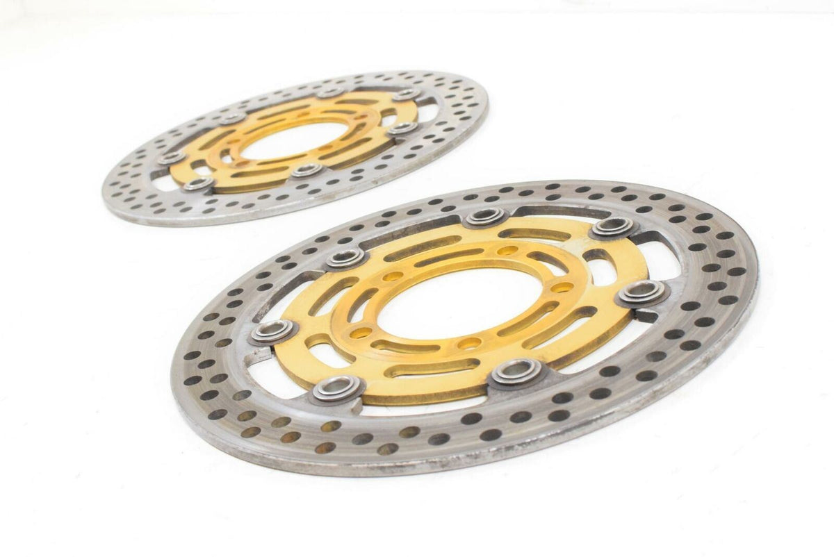 2003 Kawasaki ZX6R ZX636 Ninja Front Brake Disc Rotor Set 41080-1529-488 {{ shop.shopifyCountryName }} - Mototech271
