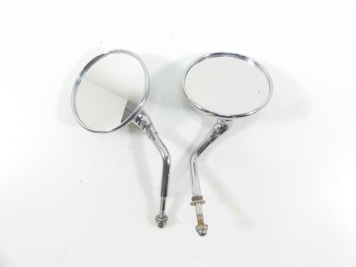 2002 Triumph Bonneville America Round Rear View Mirror Set T2066682 {{ shop.shopifyCountryName }} - Mototech271