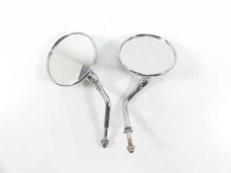 2002 Triumph Bonneville America Round Rear View Mirror Set T2066682 {{ shop.shopifyCountryName }} - Mototech271