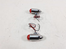 Load image into Gallery viewer, 1999 Harley Touring FLHTC Electra Glide Trunk Side Light Lamp Chrome Set | Mototech271
