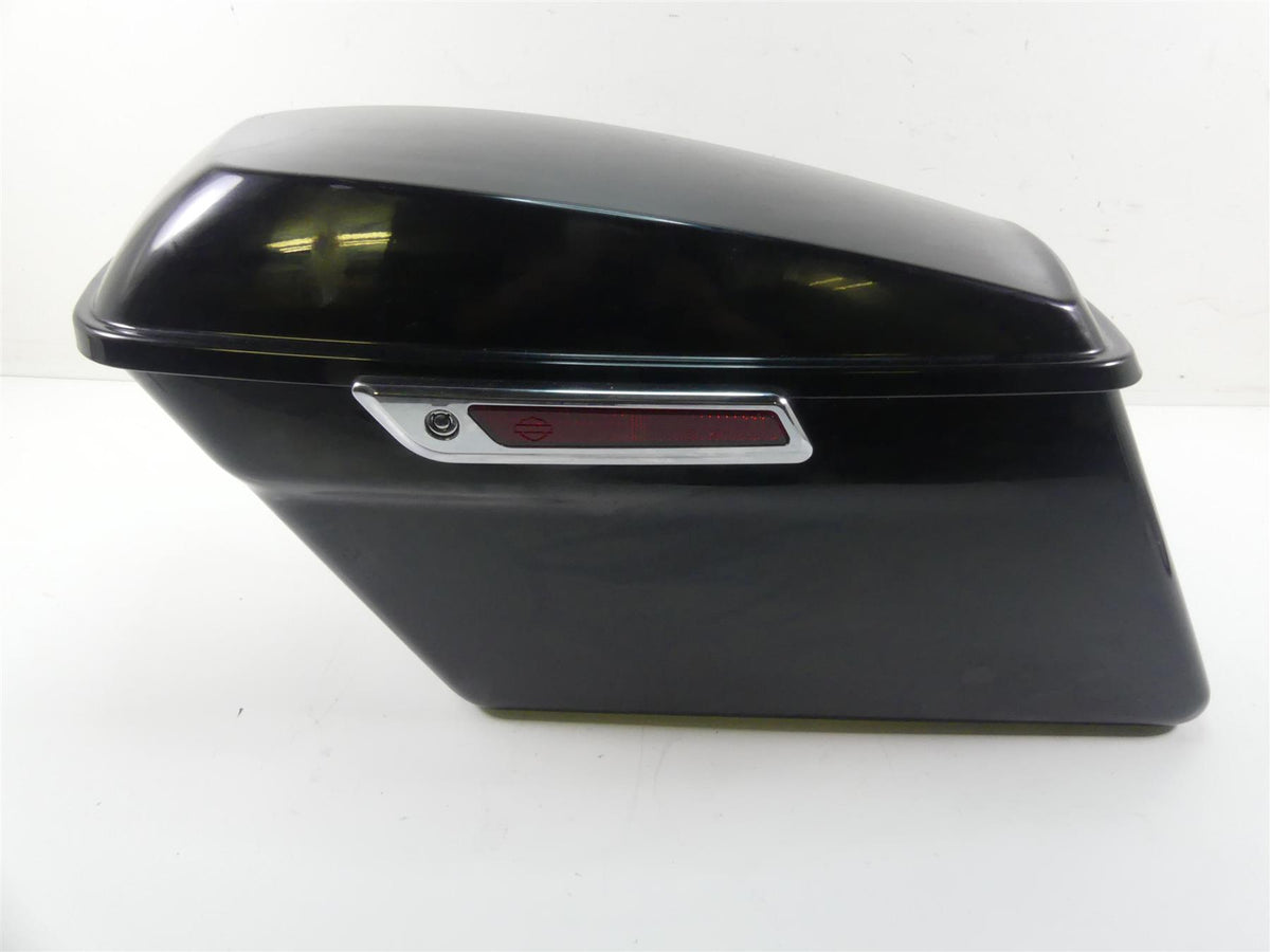 2016 Harley Touring FLHTP Electra Glide Left Saddlebag Vivid Black 90200414 {{ shop.shopifyCountryName }} - Mototech271