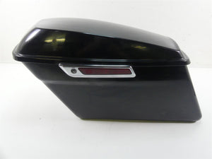 2016 Harley Touring FLHTP Electra Glide Left Saddlebag Vivid Black 90200414 | Mototech271