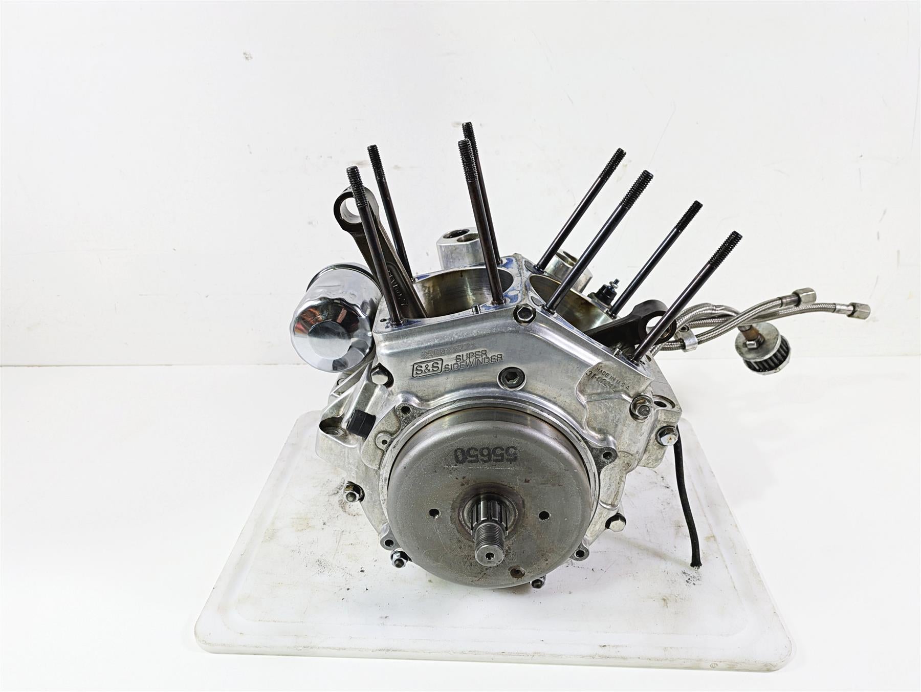 2004 Big Dog Chopper S&S 107ci Bottom End Engine Motor Crank Case Shaft 31-9037 {{ shop.shopifyCountryName }} - Mototech271
