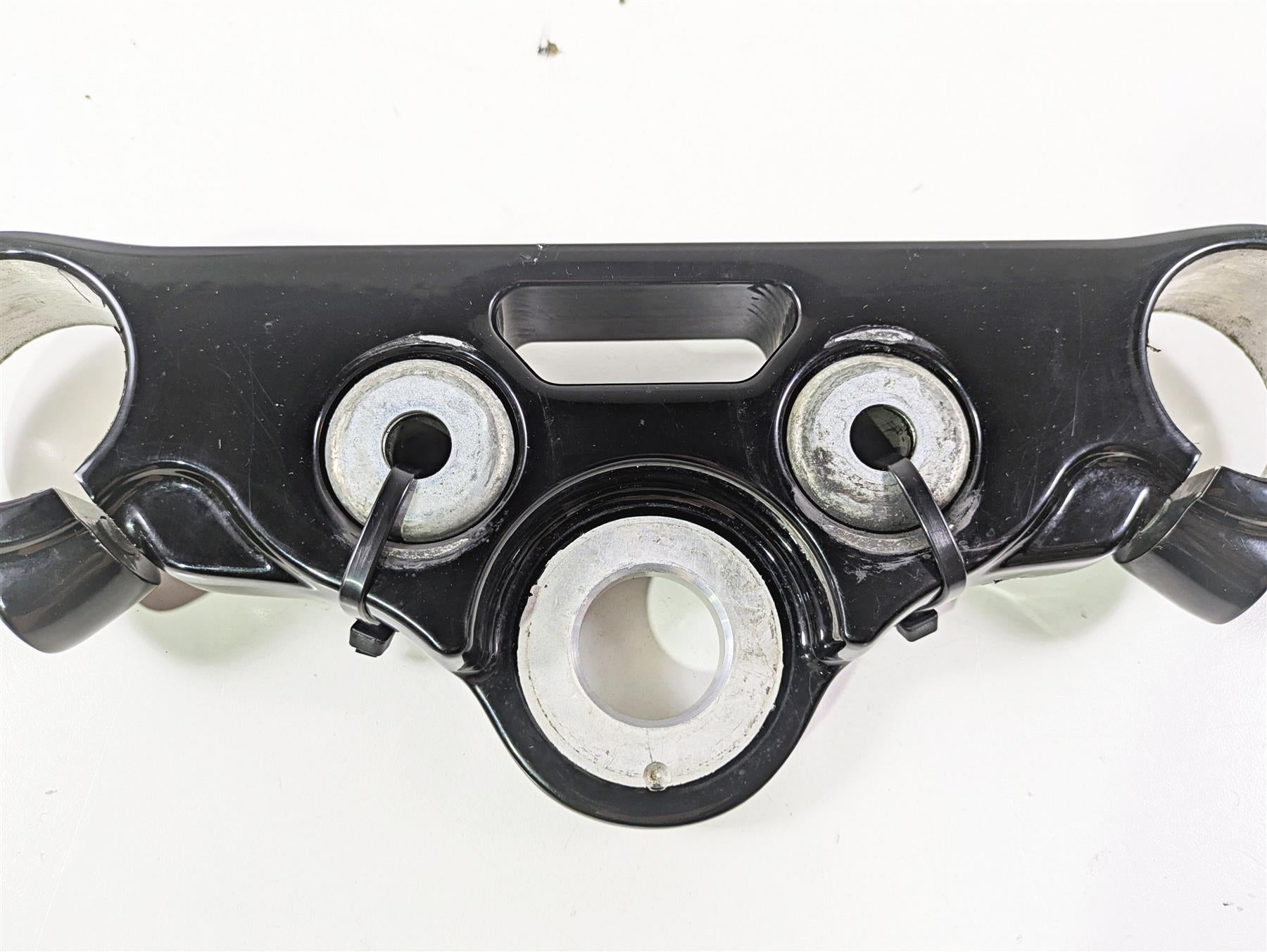 2014 Harley FXDF Dyna Fat Bob Upper Triple Tree Steering Clamp Black 48640-09 {{ shop.shopifyCountryName }} - Mototech271