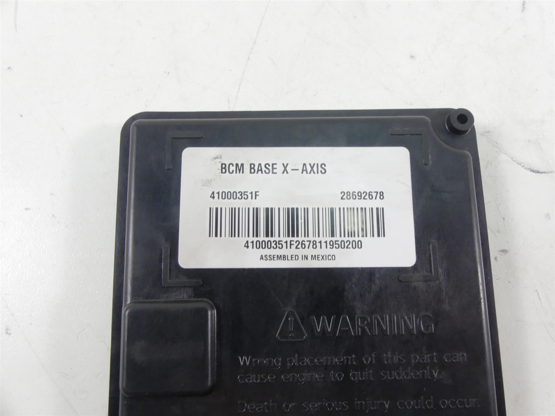 2013 Harley FXDWG Dyna Wide Glide Bcm Body Control Module X-Axis 41000351F {{ shop.shopifyCountryName }} - Mototech271