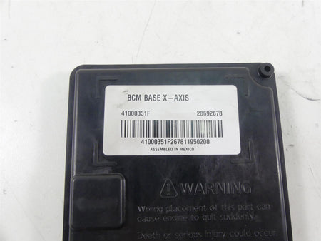 2013 Harley FXDWG Dyna Wide Glide Bcm Body Control Module X-Axis 41000351F {{ shop.shopifyCountryName }} - Mototech271