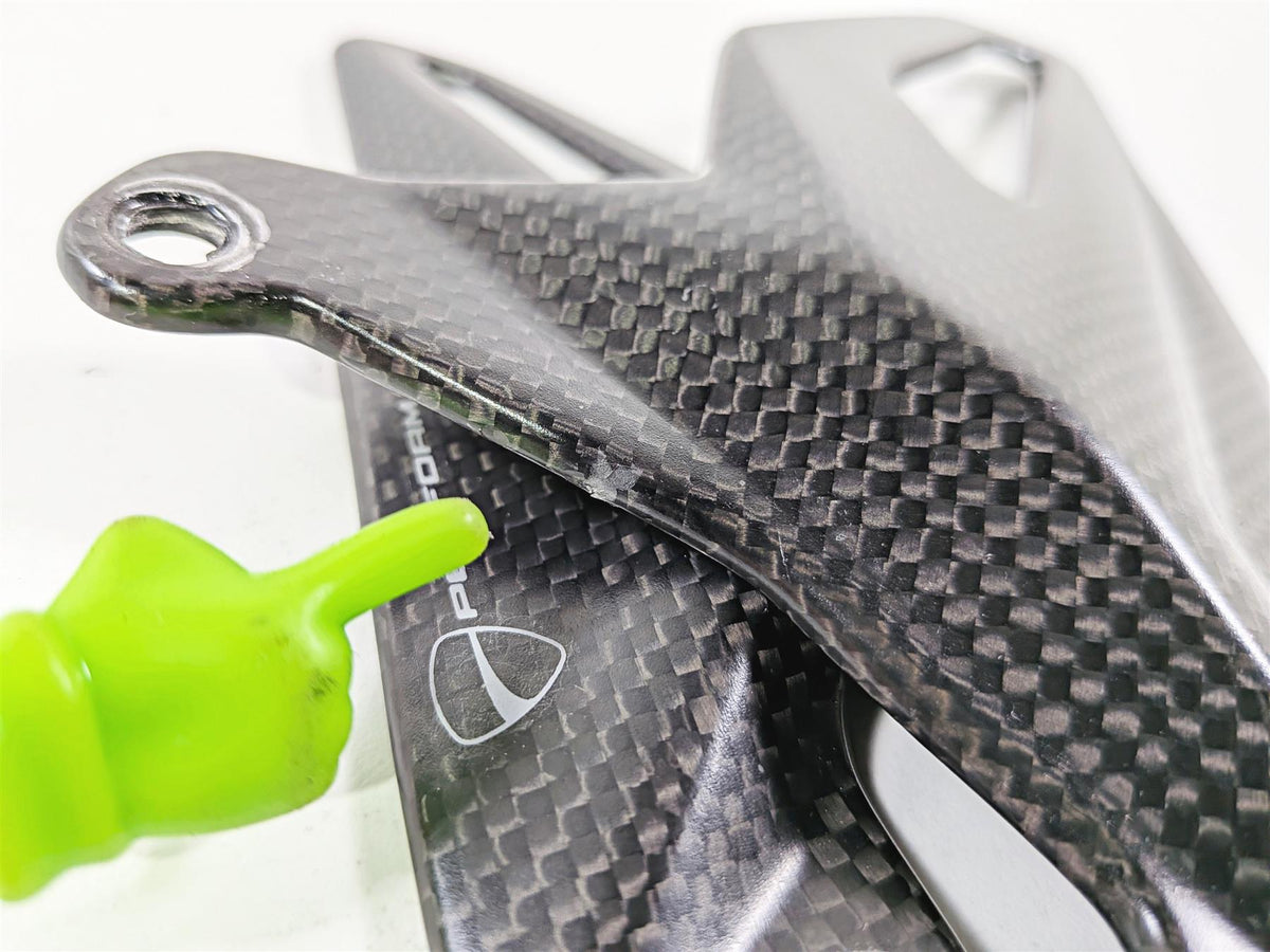 2019 Ducati Panigale V4S V4 S Corse Performance Carbon Fiber Heel Guard Set 96981061A {{ shop.shopifyCountryName }} - Mototech271
